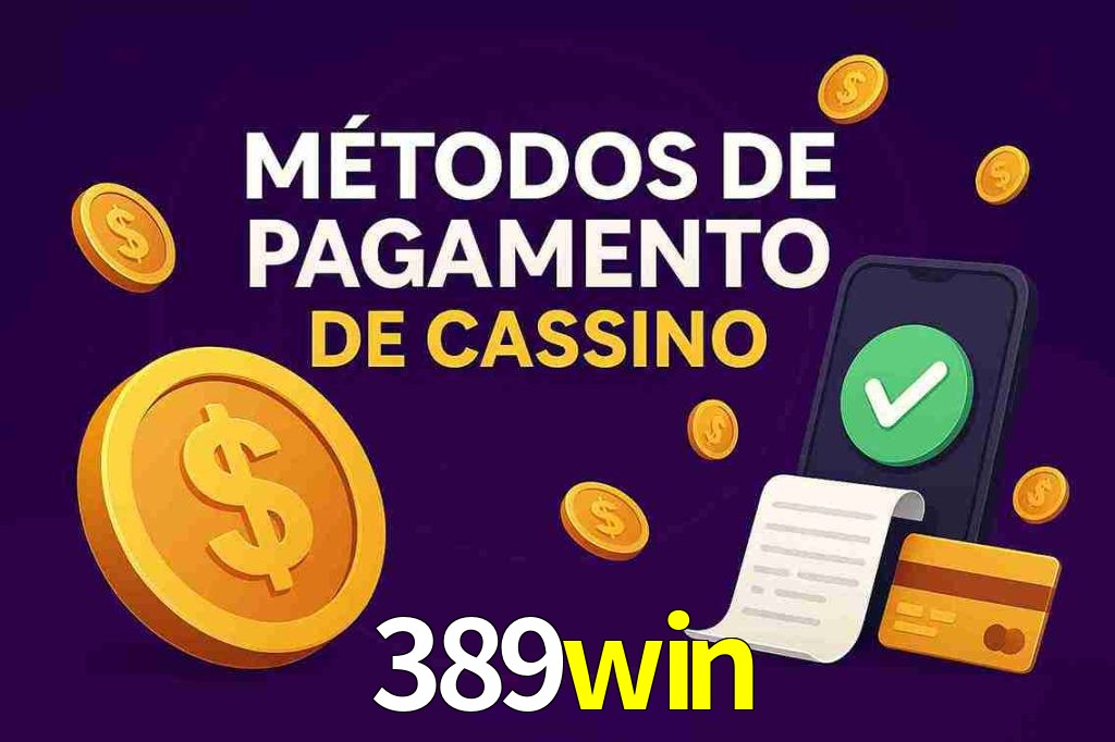 Métodos de Pagamento no 389win